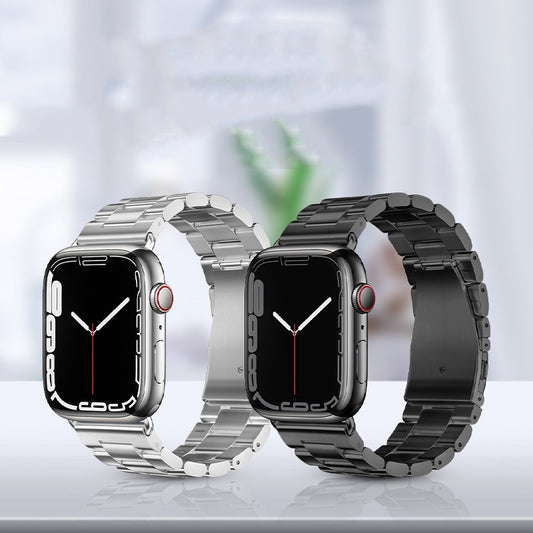 Stainless Steel Metal Watch Band (Apple Watch Compatible)