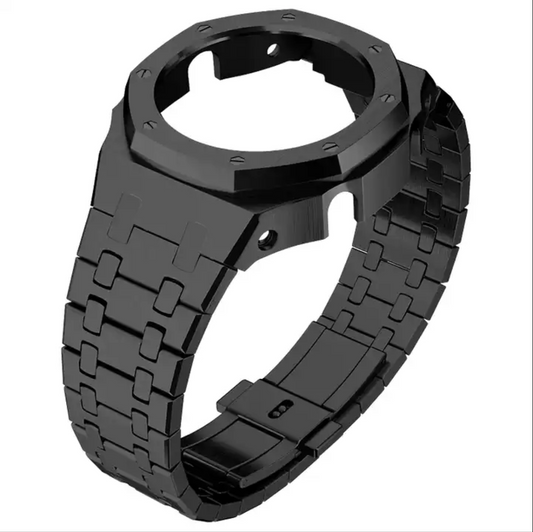 Black Stainless Steel G-Shock CasiOak Mod Kit